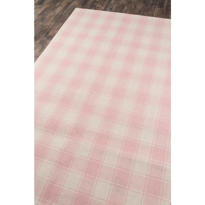 Start2Finish modern rectangle pink area rug, 8x10 feet with a stylish design, perfect for contemporary living spaces.