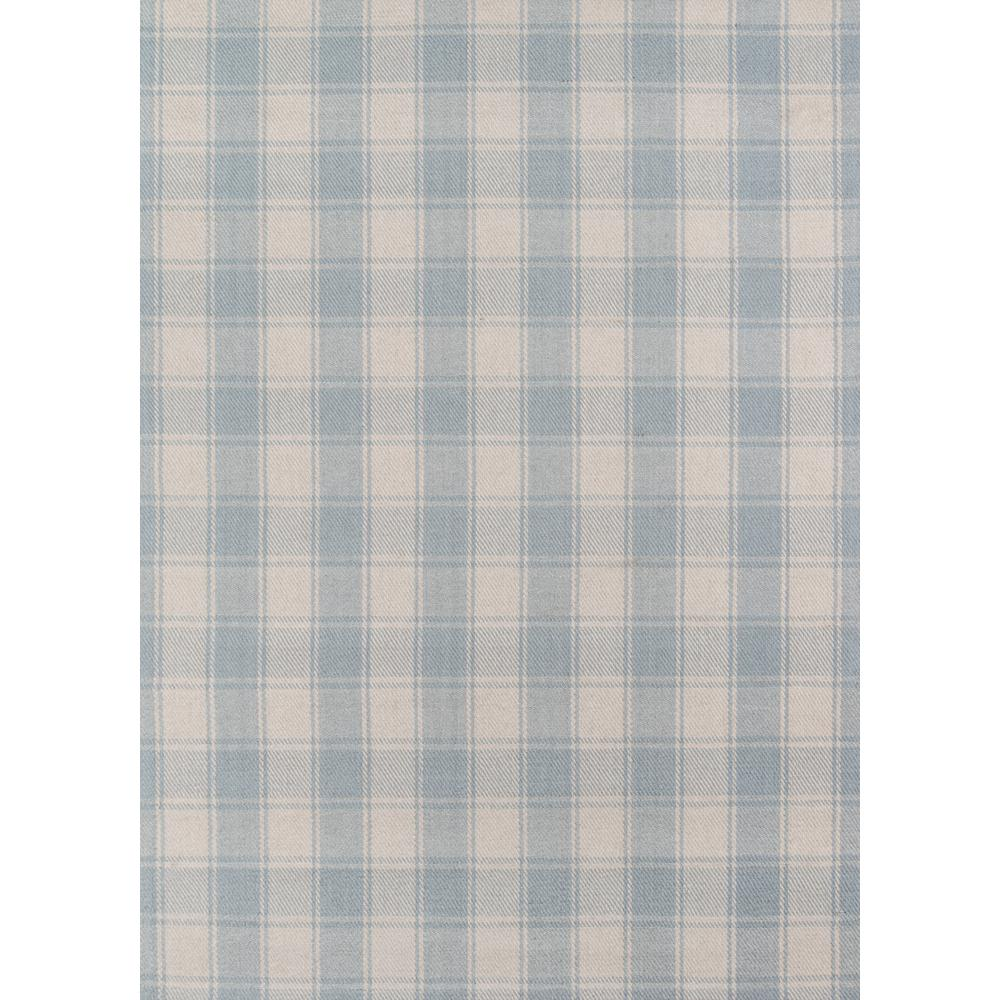 Light blue modern rectangle area rug from Start2Finish, 3&