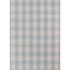 Light blue modern rectangle area rug from Start2Finish, 3&