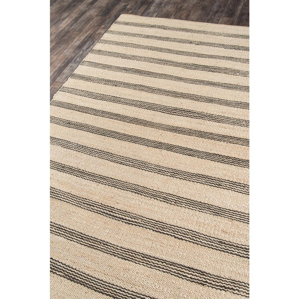 Contemporary rectangle area rug by Start2Finish in charcoal, 8&