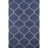 Blue contemporary rectangle area rug by Start2Finish, 3&