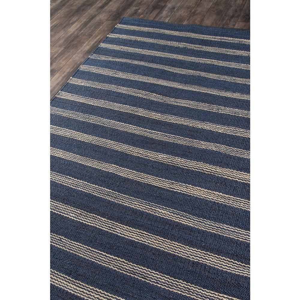 Start2Finish navy contemporary runner rug, 2&