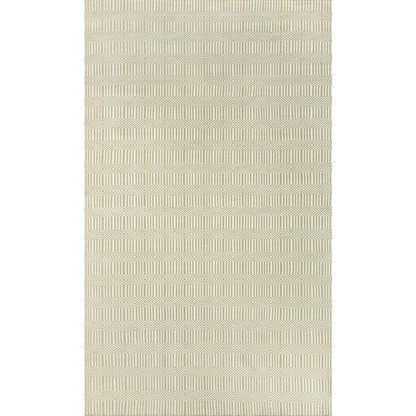 Start2Finish contemporary green runner area rug, 2&