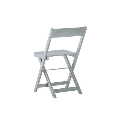 Gray three-piece square table set by Rockport, featuring sleek design and sturdy wooden legs, perfect for modern dining spaces.
