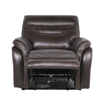 Start2Finish Fortuna recliner with power lift and recline, featuring plush upholstery and a modern design for comfortable seating.