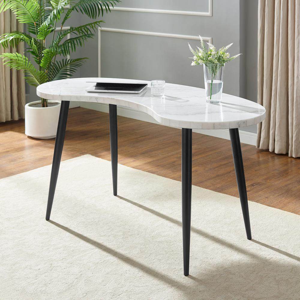 Start2Finish Kinsley Desk furniture with a sleek wooden surface and sturdy legs, perfect for home or office workspace.