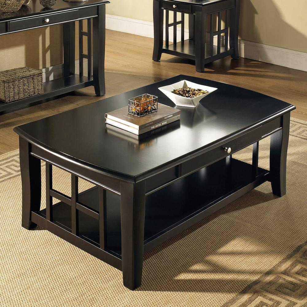 Start2Finish Cassidy cocktail table with a sleek wooden surface and metal legs, ideal for modern living room decor.