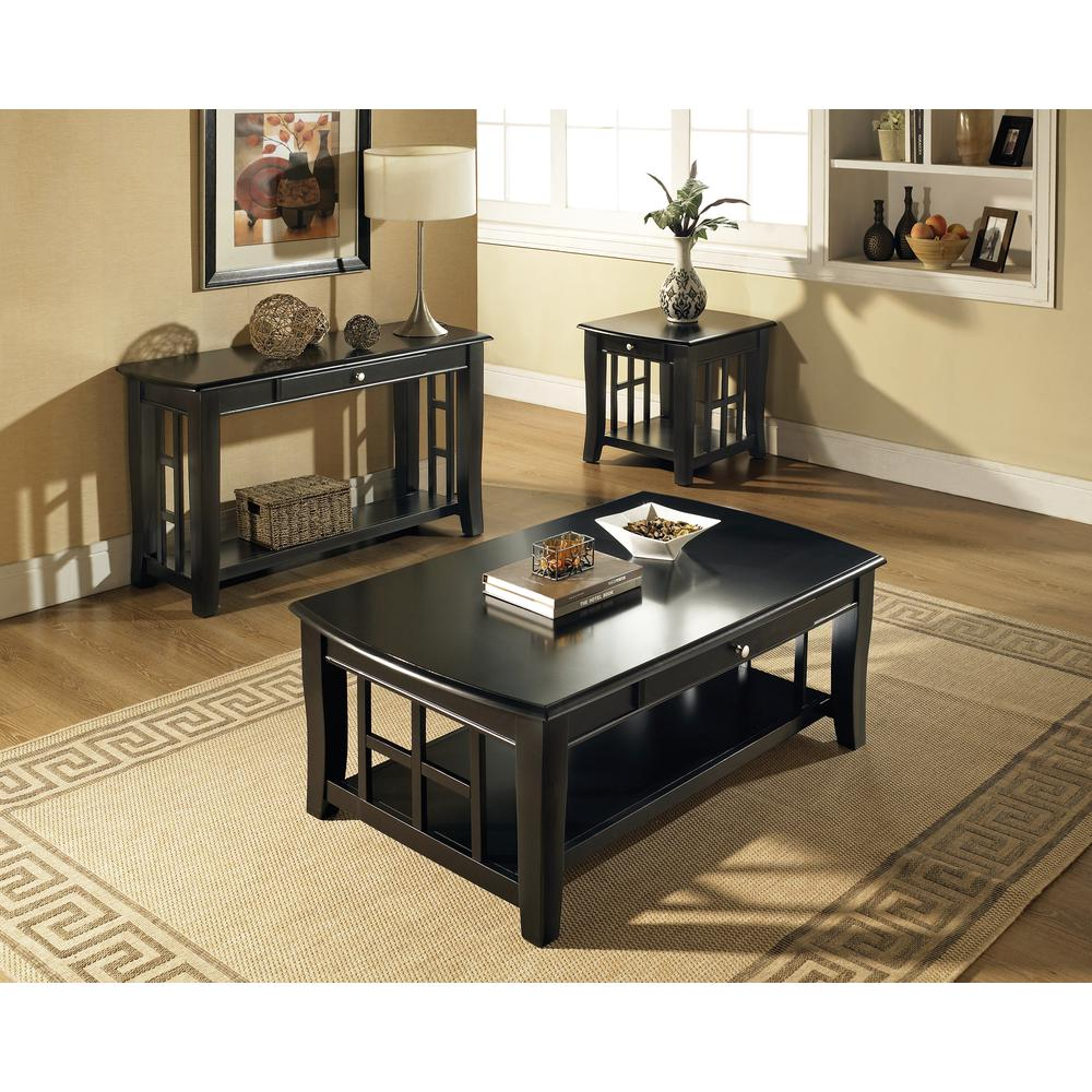 Start2Finish Cassidy end table with 23x28x23 inch wooden surface and sturdy legs, ideal for living room or bedroom decor.