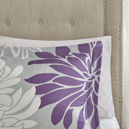 Start2Finish 9-piece comforter set with matching cotton bed sheets, featuring a soft, cozy bedding ensemble.
