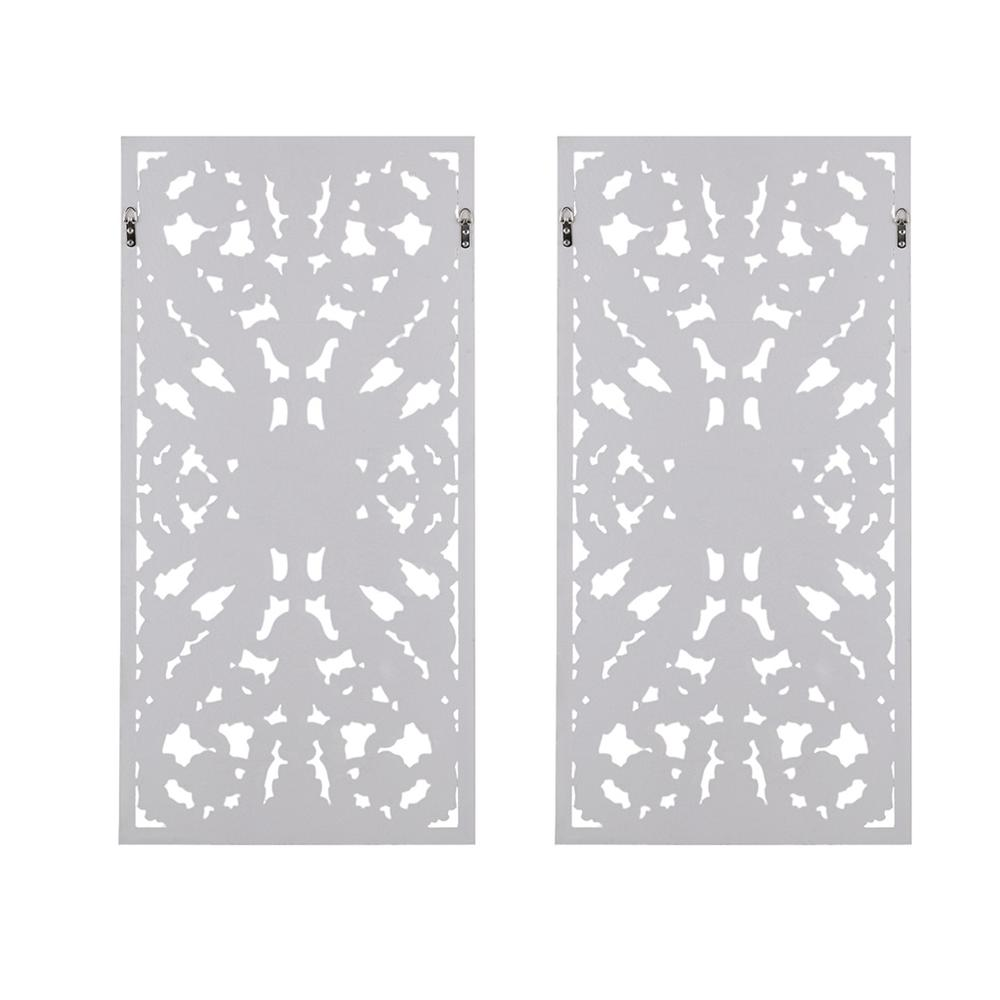 Distressed carved wood wall decor set by Start2Finish featuring two rustic, artistic wall art pieces with intricate carved details.