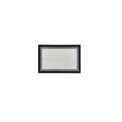 Start2Finish cotton tufted bath rug with a soft, plush texture and neutral color, perfect for bathroom decor and comfort.