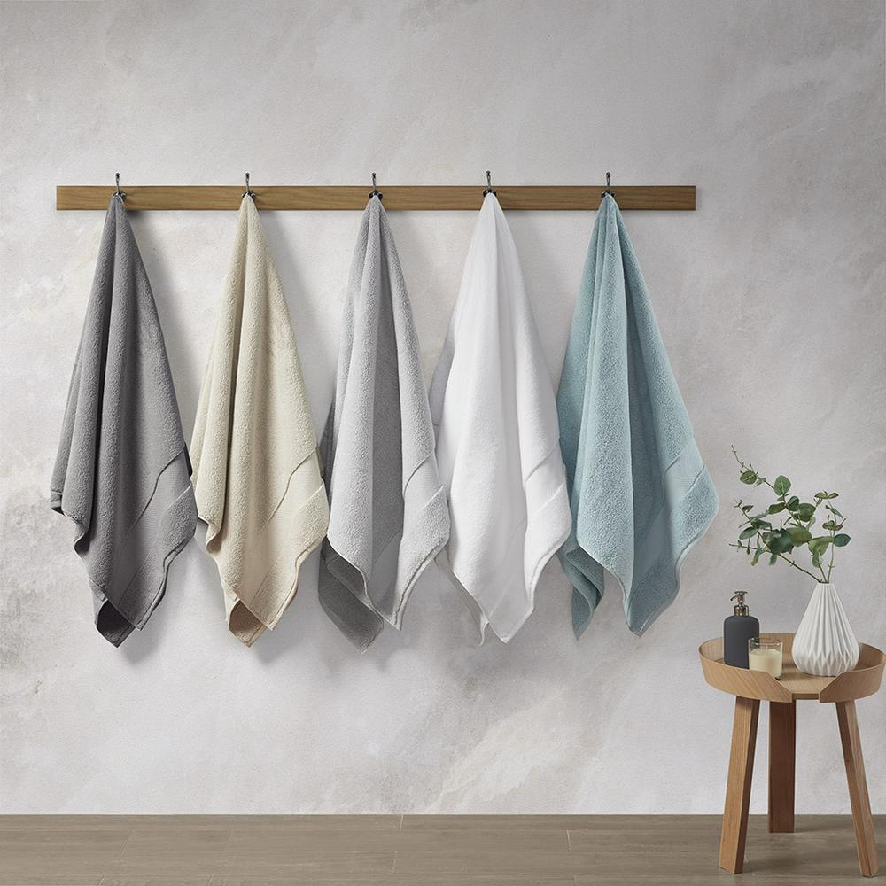 Start2Finish 1000gsm 100% Cotton towel set with six soft, absorbent bath towels displayed in a neutral setting.