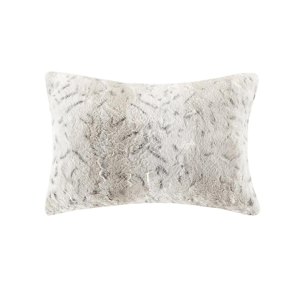 Start2Finish 4-piece faux fur comforter set featuring plush, soft bedding with a cozy, luxurious texture in warm neutral tones.
