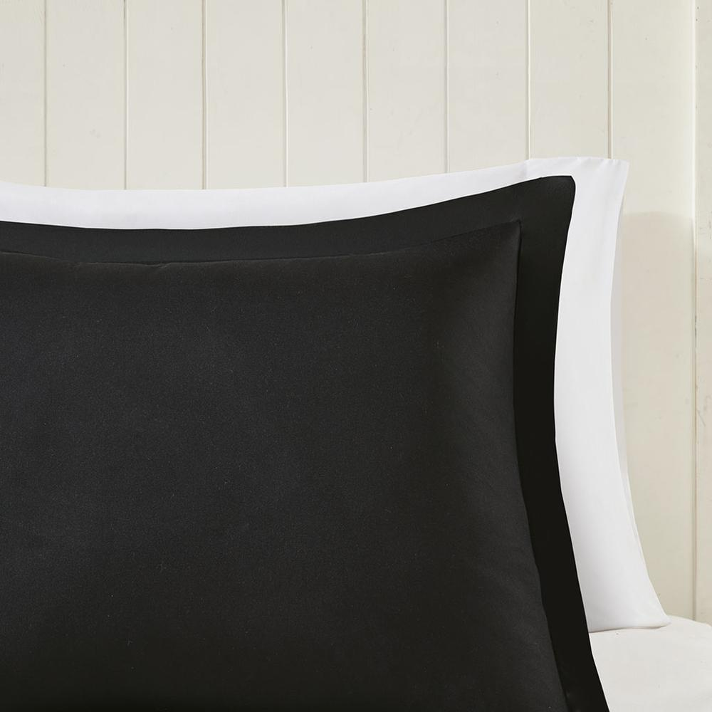 Start2Finish 3M Scotchgard Diamond Quilting Reversible Down Alternative Comforter Set, bedding with diamond pattern and plush fabric.