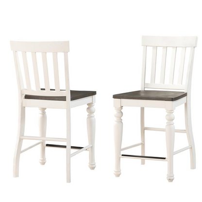 Start2Finish Joanna 7-piece counter dining set with table and matching chairs, ideal for casual dining spaces.