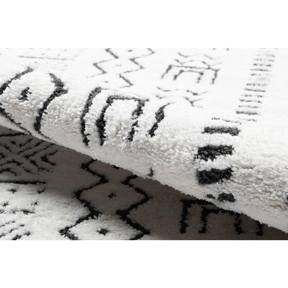 Modern rectangle ivory area rug from Start2Finish, 5&