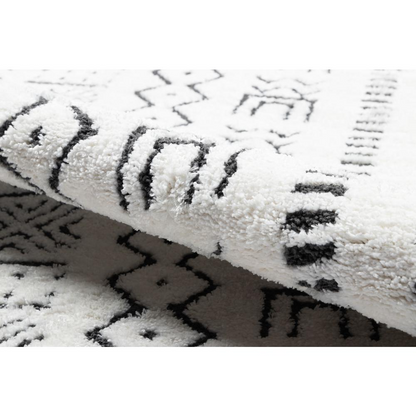 Modern rectangle ivory area rug from Start2Finish, 5&