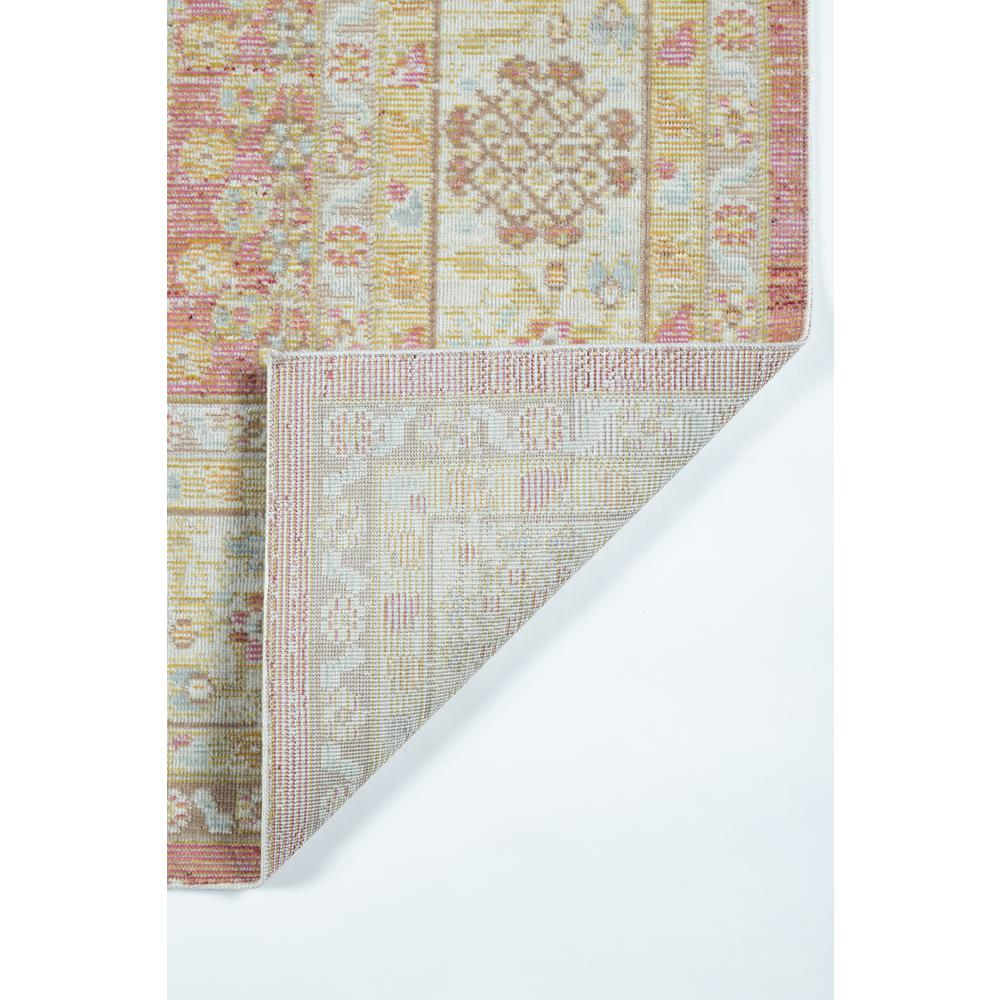 Start2Finish traditional pink rectangle area rug, 7&