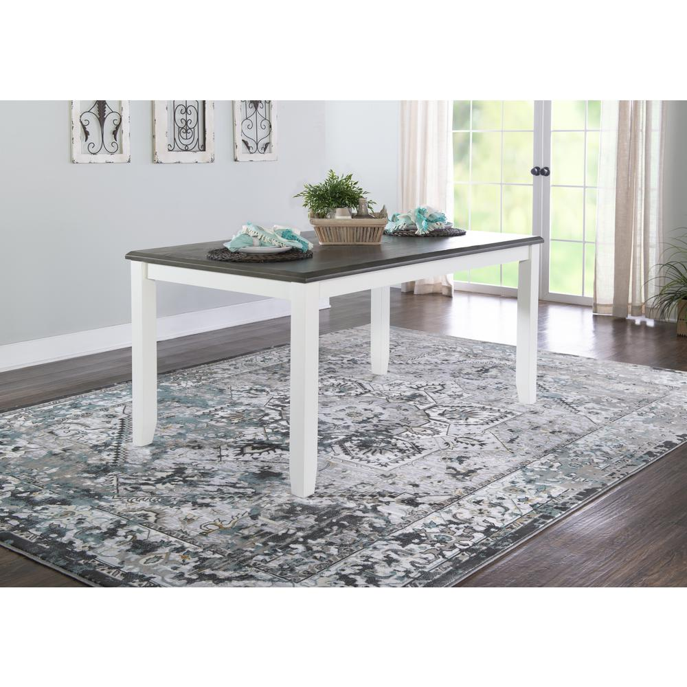 Start2Finish Jane Grey dining table showing a modern wooden furniture piece with a rectangular top and sturdy legs.