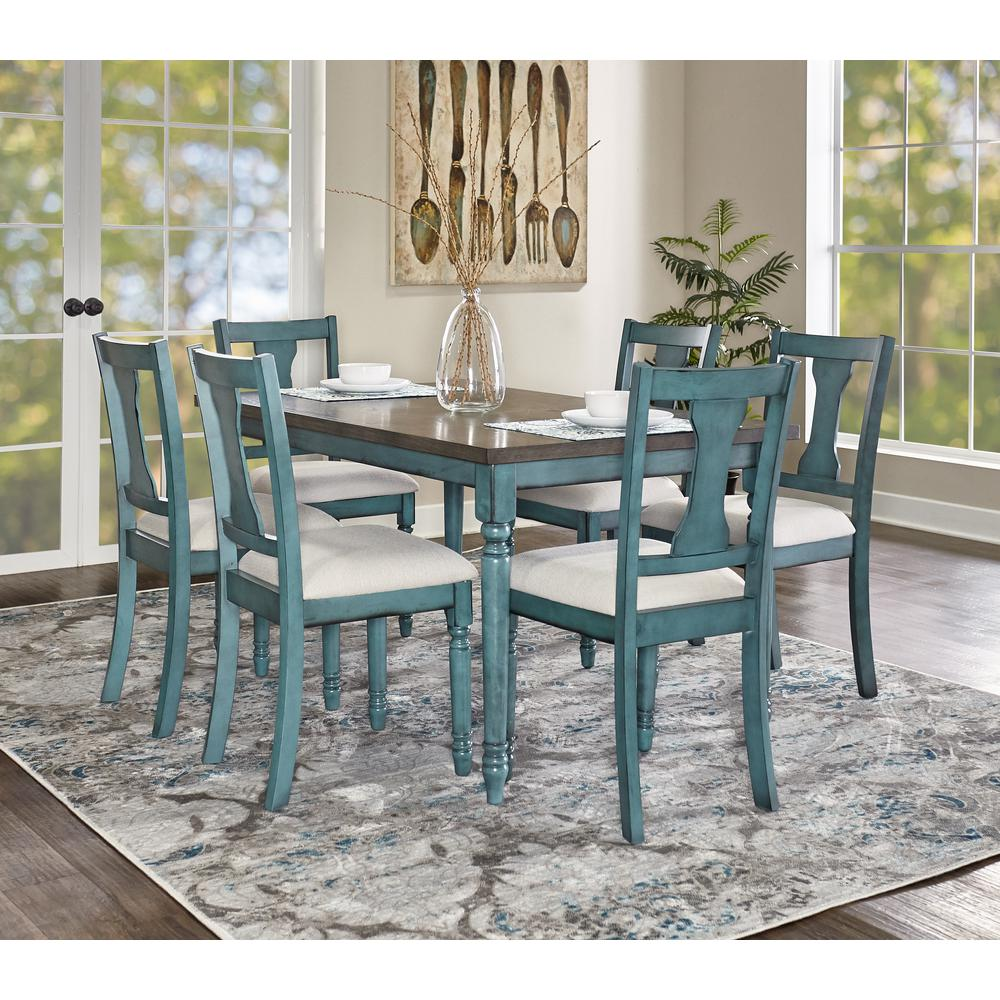 Willow 5-piece dining set by Start2Finish with a wooden table and matching chairs, ideal for a modern dining room.