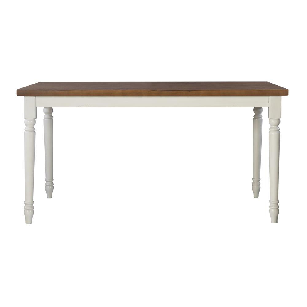 Willow Brown Dining Table by Start2Finish featuring a sturdy wooden surface and modern design for dining room decor.