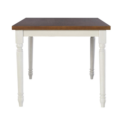 Willow brown dining table by Start2Finish featuring a wooden tabletop and sturdy legs for family meals and gatherings.
