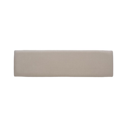Start2Finish Turino distressed white bench with wooden legs and a rustic finish, ideal for entryways or living spaces.