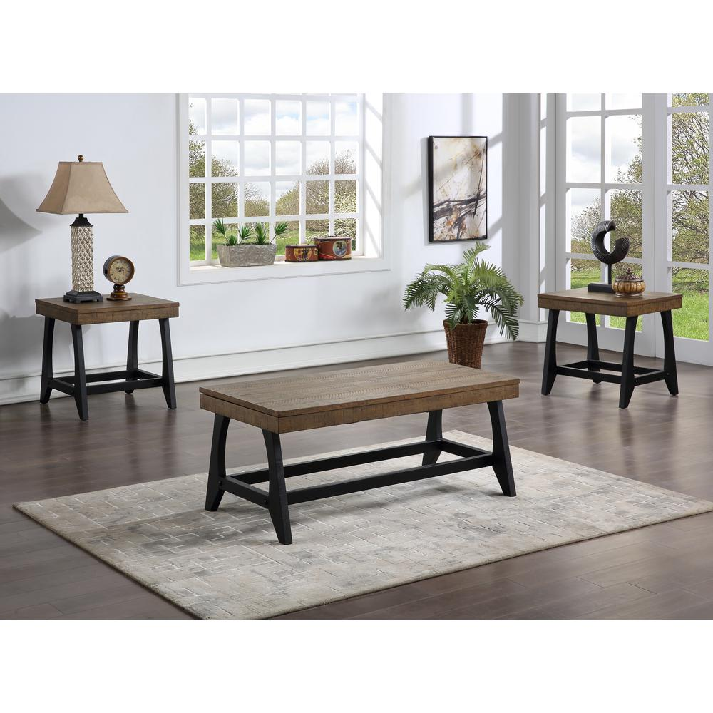 Start2Finish Ralston End Table with a sleek wooden surface and modern design, perfect for living room or bedroom decor.