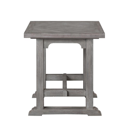 Start2Finish Whitford End Table with wooden finish, compact design, and sturdy construction, ideal for living room or side table use.