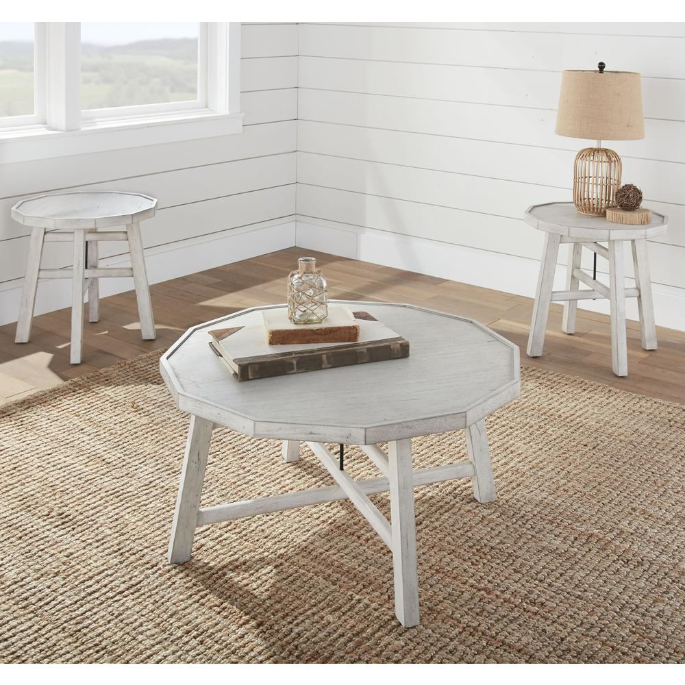 Start2Finish paisley-patterned cocktail table with wooden legs and a round top, stylish and functional for living rooms.