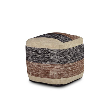 Start2Finish Jamal Square Handwoven Woolen Rug with intricate pattern and rich texture, perfect for adding warmth to any space.