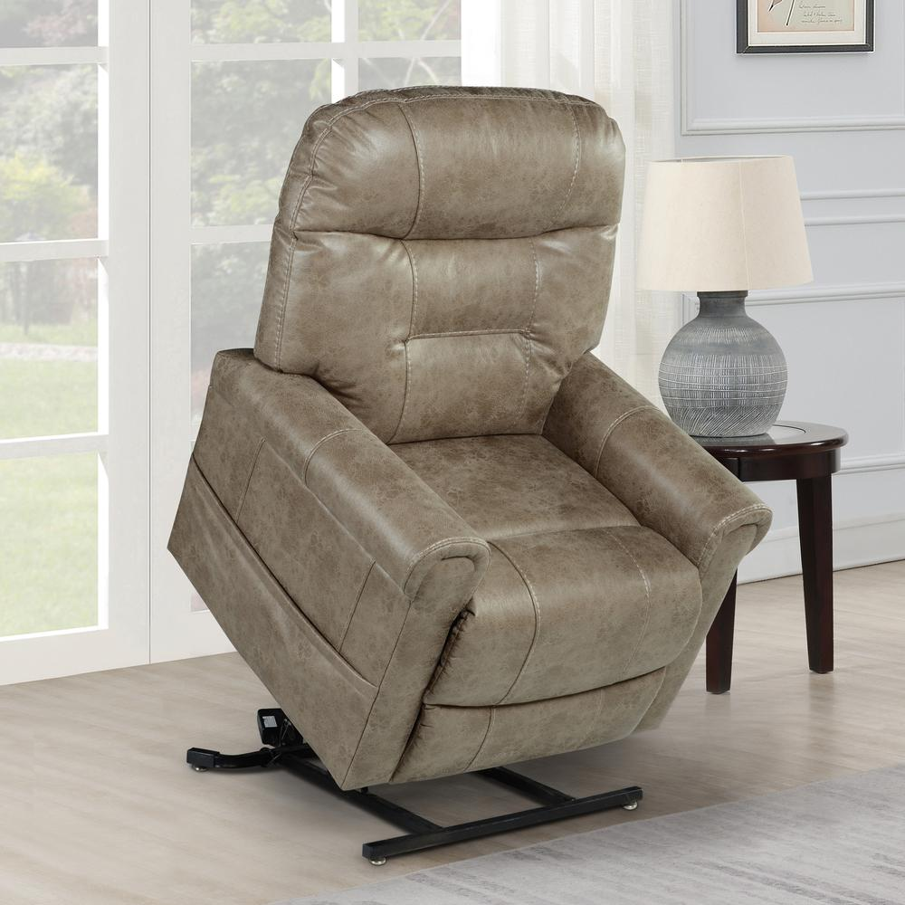 Start2Finish Ottawa power lift chair with heat feature, showcasing plush upholstery and adjustable reclining for comfort.
