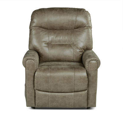 Start2Finish Ottawa Power Lift Chair with heat, showing plush fabric, padded armrests, and built-in heating features.