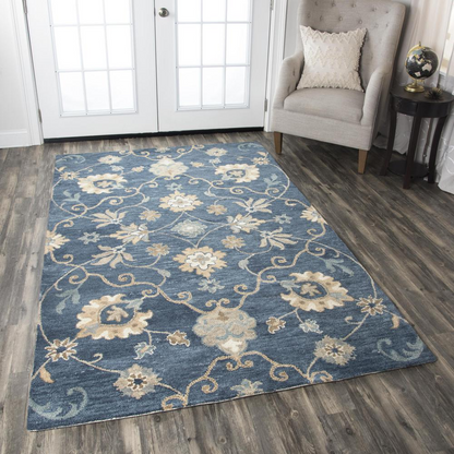 Hand tufted wool rug in 8&