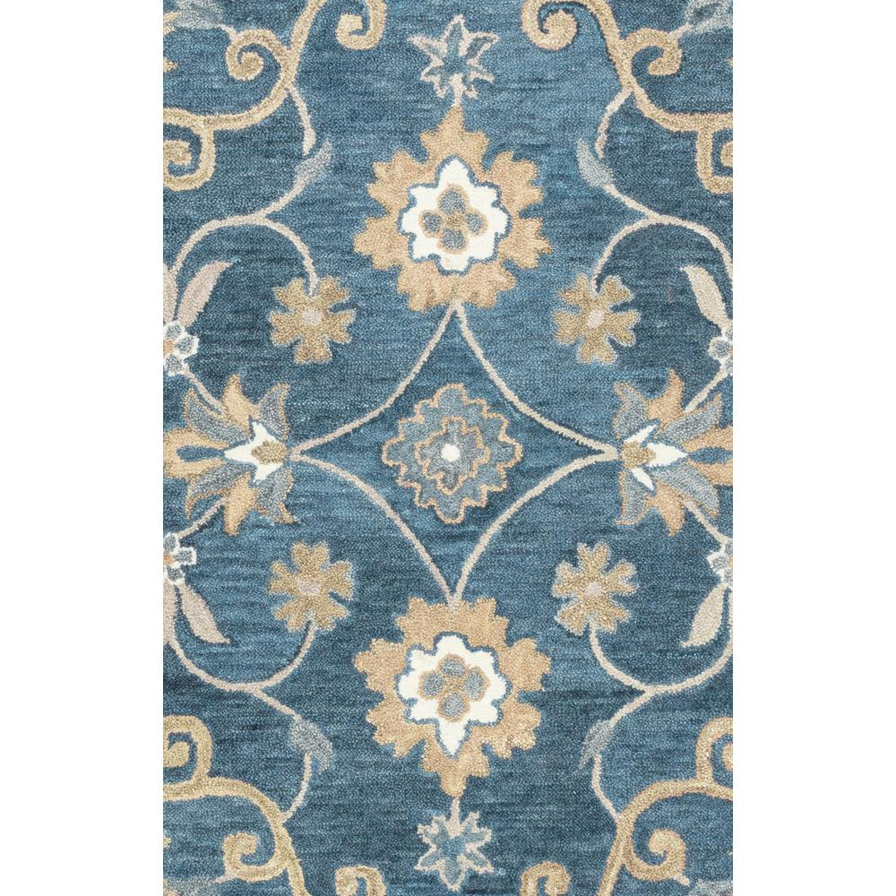 Hand tufted wool rug in 8x10 feet with cut pile texture, featuring a neutral color tone and intricate design pattern.