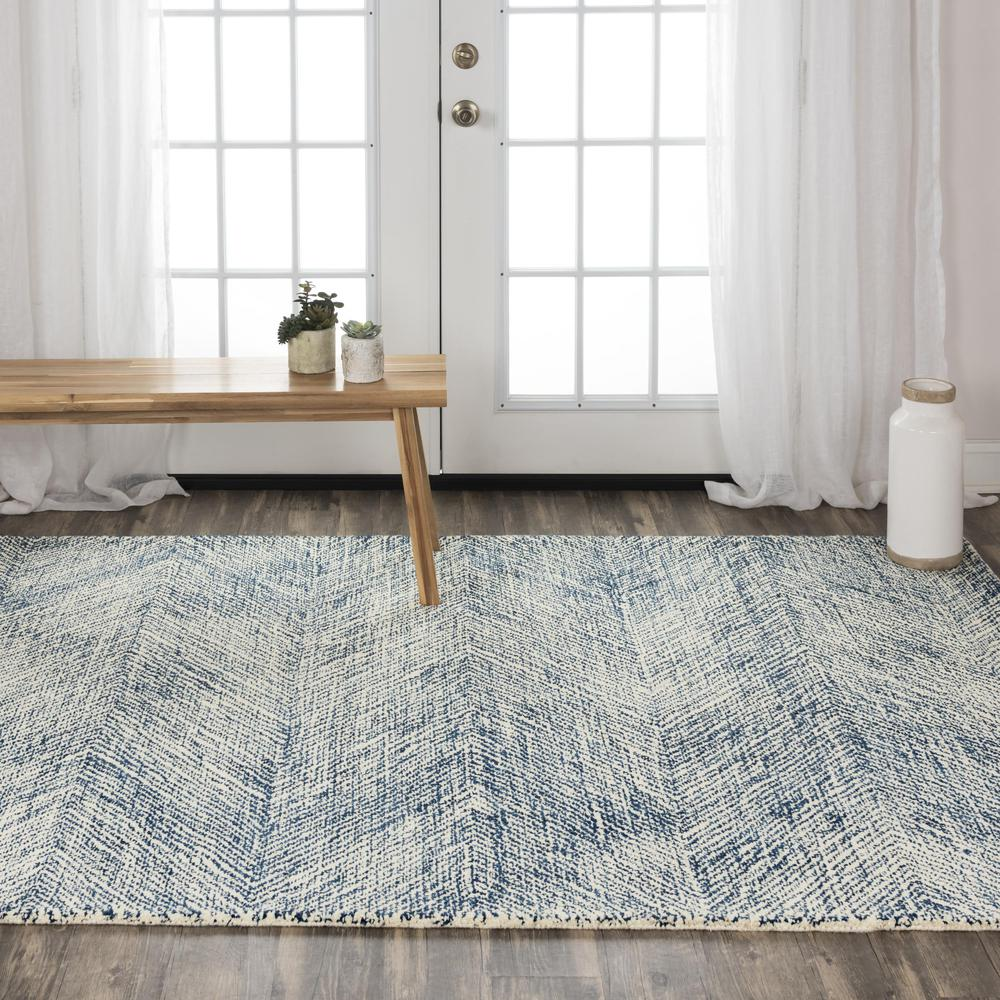 Start2Finish 8x10 hand-tufted rectangle rug with intricate pattern and soft texture, ideal for living rooms and bedrooms.