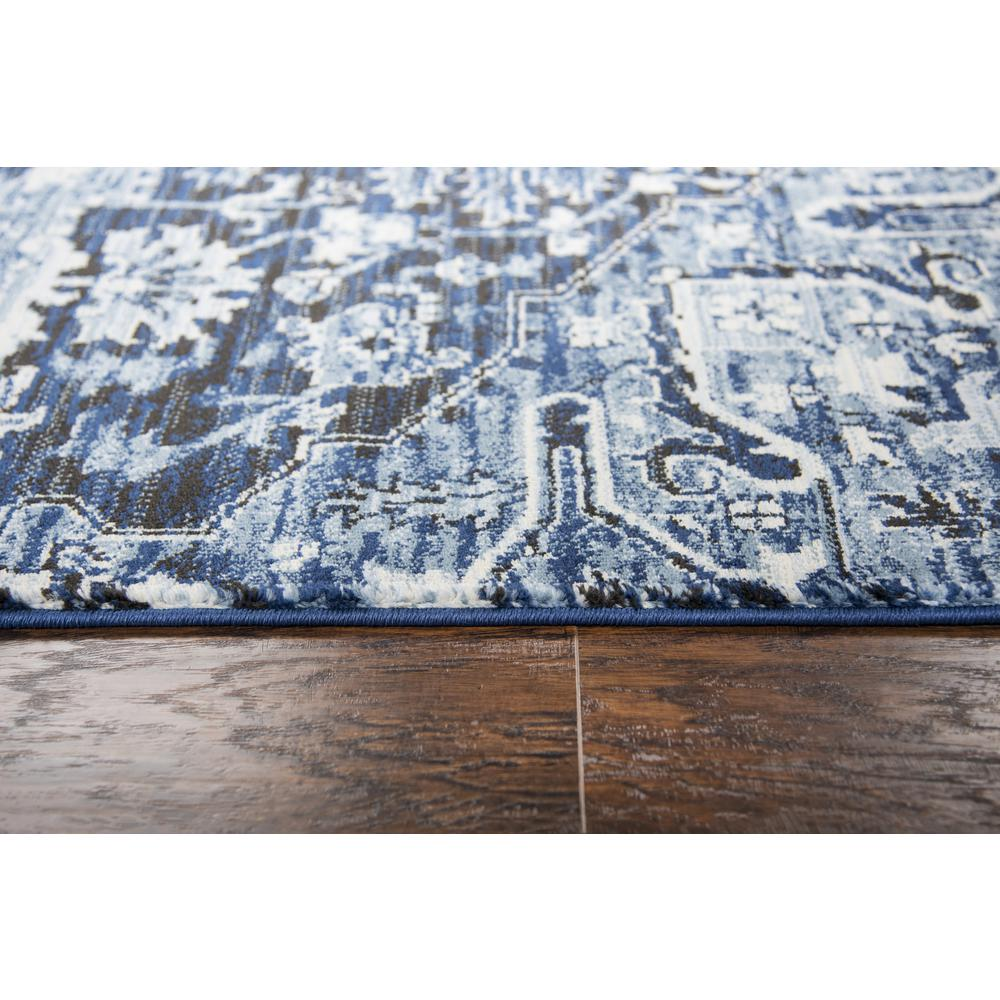 Start2Finish 8x10 machine-made rectangle rug with intricate pattern and neutral colors, ideal for living room or office decor.