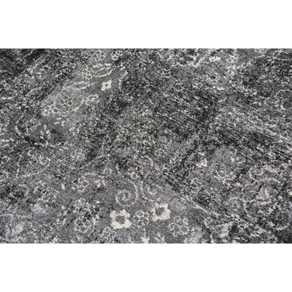 Machine-made 7x10 rectangle rug by Start2Finish with intricate pattern in neutral tones, ideal for living rooms or dining areas.