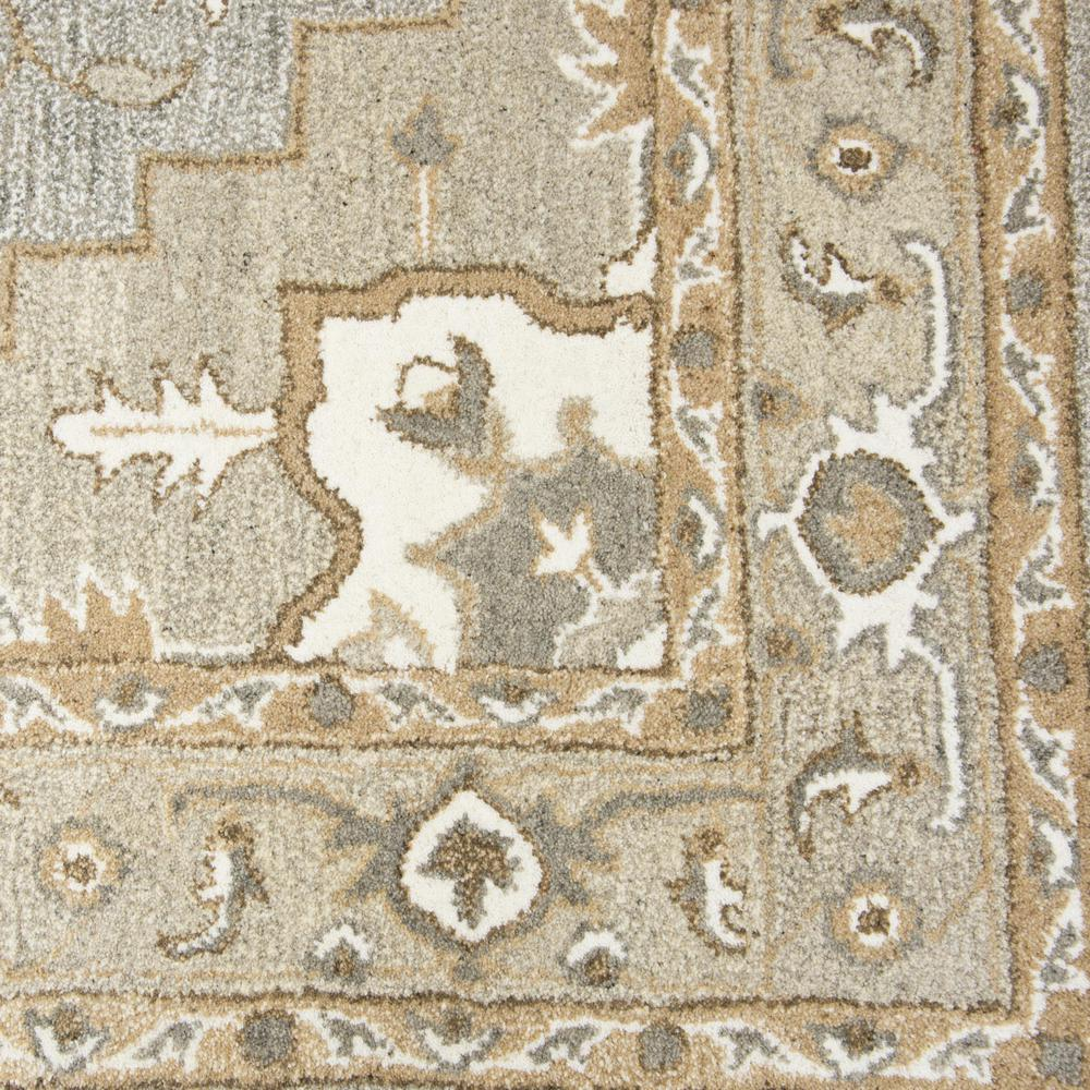 Start2Finish 5x8 hand-tufted rectangle rug with intricate pattern and plush texture, perfect for living room or bedroom decor.