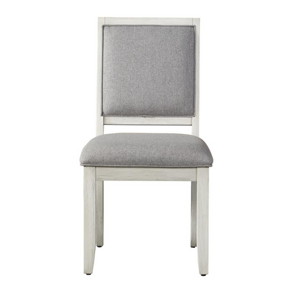 Start2Finish Canova Side Chair with cushioned seat and wooden legs, modern design perfect for dining or office use.