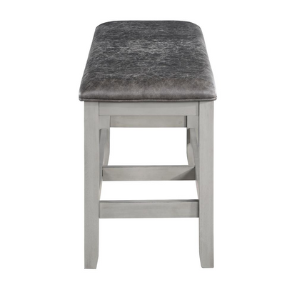 Start2Finish Hyland Counter Bench with sturdy wooden frame and cushioned seat for comfortable seating and versatile use.