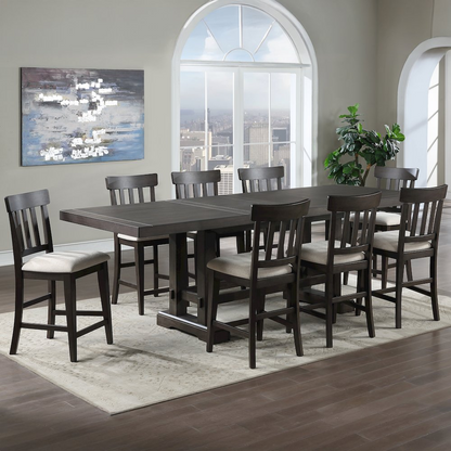 Start2Finish Napa 9-piece counter set with sleek stainless steel design and durable construction for modern kitchen use.