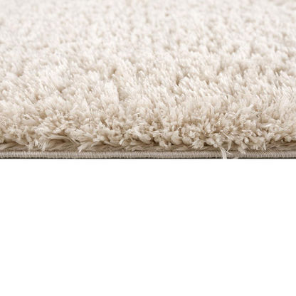 Start2Finish super soft polyester shag area rug with plush texture and thick pile, ideal for cozy living room or bedroom decor.
