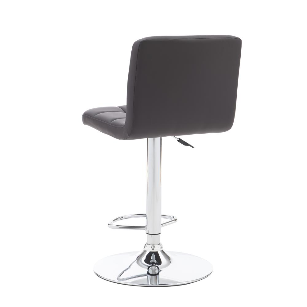 Start2Finish Clayton Barstool in chocolate with a sleek wooden seat and metal frame, perfect for modern kitchen or bar area.