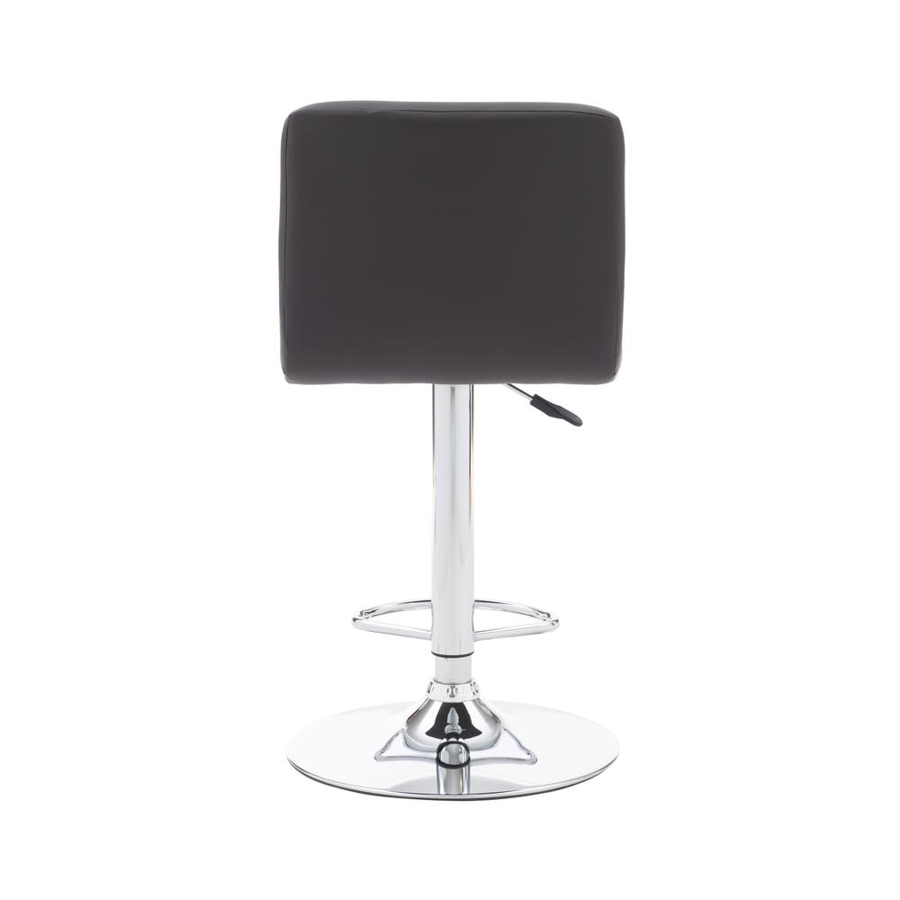 Start2Finish Clayton Barstool in rich chocolate with a cushioned seat and wooden legs, ideal for casual dining or bar areas.
