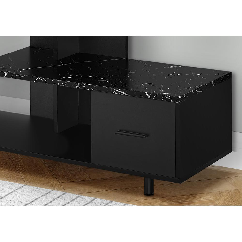Start2Finish 48-inch TV stand with storage drawer, media console and entertainment center for modern living room organization.