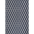 Start2Finish contemporary rectangle denim area rug, 5&