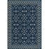 Start2Finish navy transitional rectangle area rug, 6&