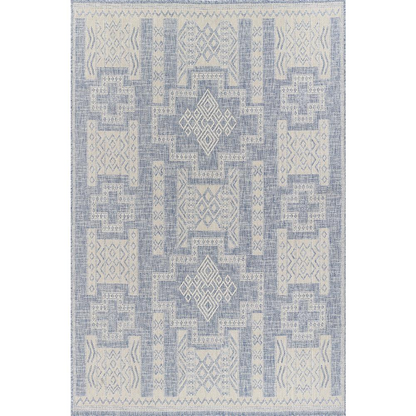 Blue transitional runner area rug by Start2Finish, 2&