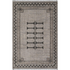Contemporary black rectangle area rug by Start2Finish, 5&